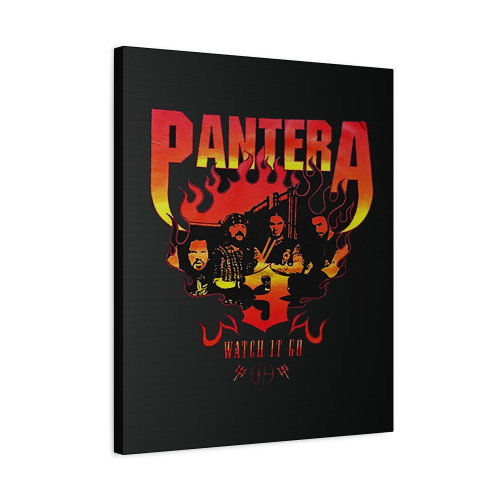 Daniel Ricciardo Vintage Pantera Watch It Go Canvas Print Poster