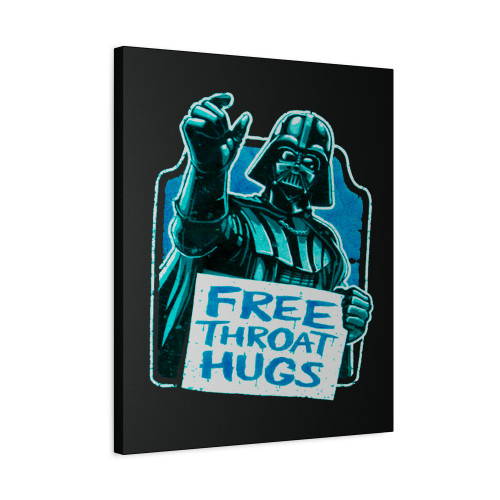 Darth Vader Throat Hugs Canvas Print Poster Darth Vader Throat Hugs Canvas Print Poster