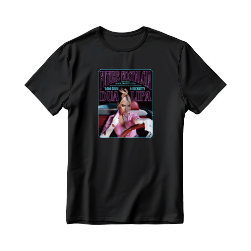Future Nostalgia Dua Lipa Car Men's T-Shirt
