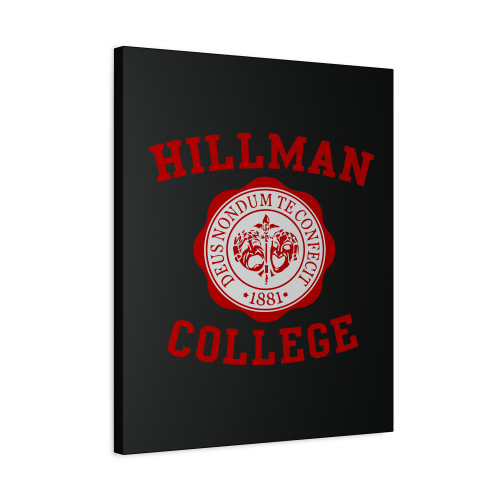 Hilman College 1881 Canvas Print Poster