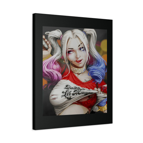 Hot Harley Quinn Sexy Suicide Squad Comic Canvas Print Poster