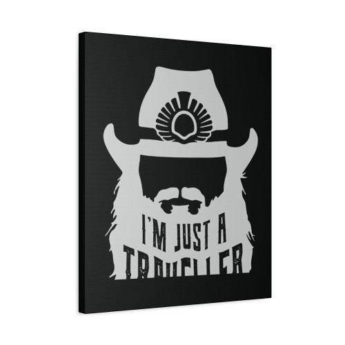 I'm Just A Traveller Chris Stapleton Canvas Print Poster