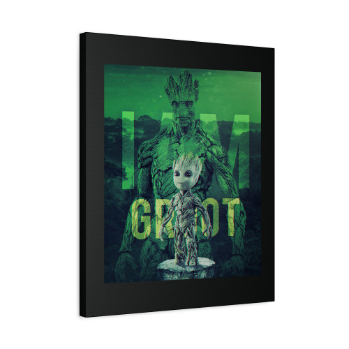 I Am Groot 3 Canvas Print Poster