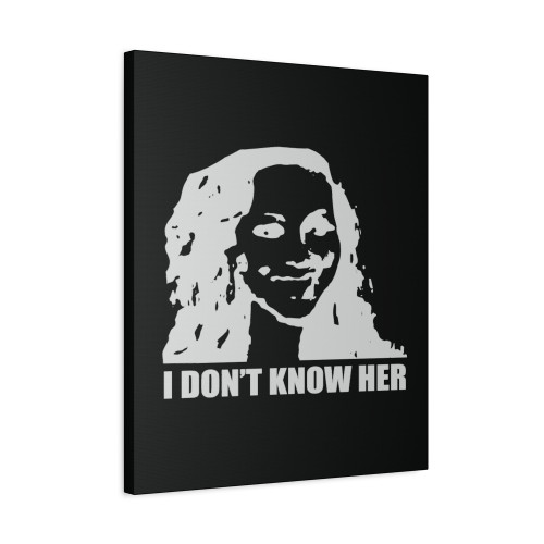 I Don't Know Her Mariah Carey Canvas Print Poster