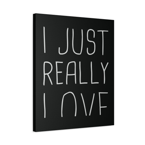 I Just Really Love Ramen Ok Canvas Print Poster