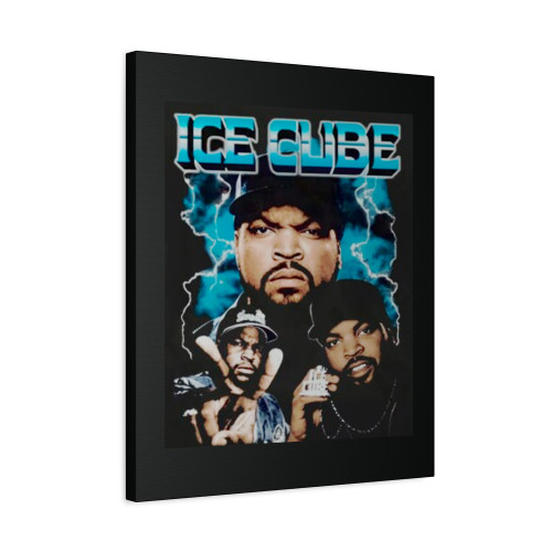 Ice Cube Vintage Classic O'shea Jackson Rap Vintage Rapper Retro Canvas Print Poster
