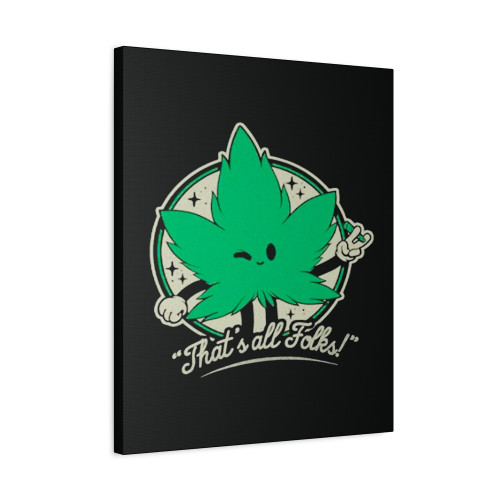 Ilustrata That's All Smokers Canvas Print Poster