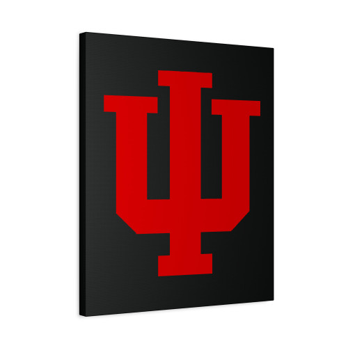 Indiana Hoosiers Primary Logo Canvas Print Poster