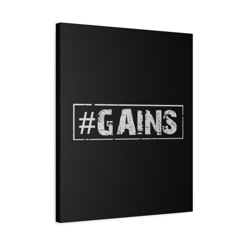 Iron Gods #Gains Muscle Canvas Print Poster