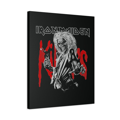 Iron Maiden Killers Eddie Large Graphic Distress Canvas Print Poster Iron Maiden Killers Eddie Large Graphic Distress Canvas Print Poster