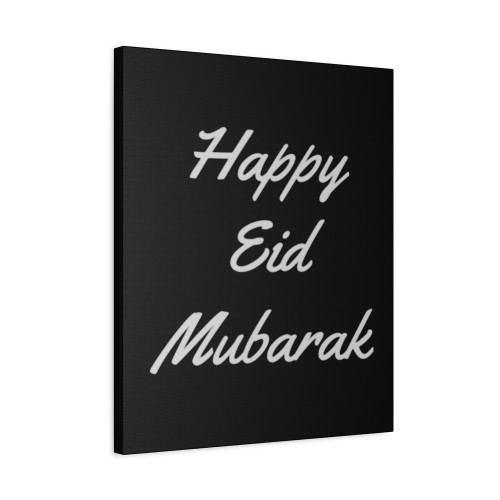 Islam Happy Eid Mubarak 2 Canvas Print Poster