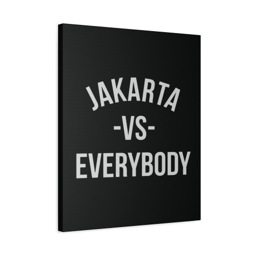 Jakarta Vs Everybody Canvas Print Poster