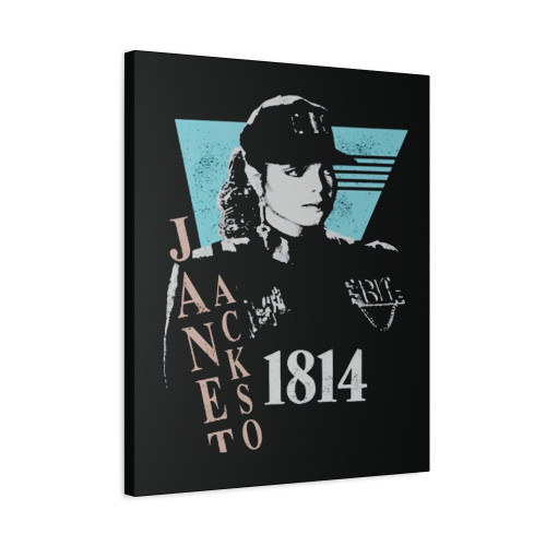Janet Jackson Vintage Bootleg Retro 1814 Canvas Print Poster