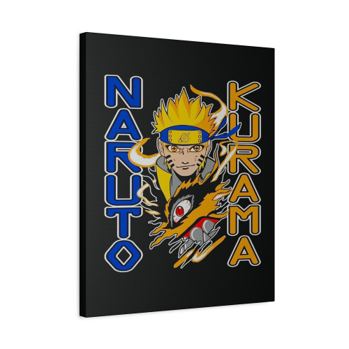 Japanese Anime Naruto Uzumaki Ninja Kurama Canvas Print Poster