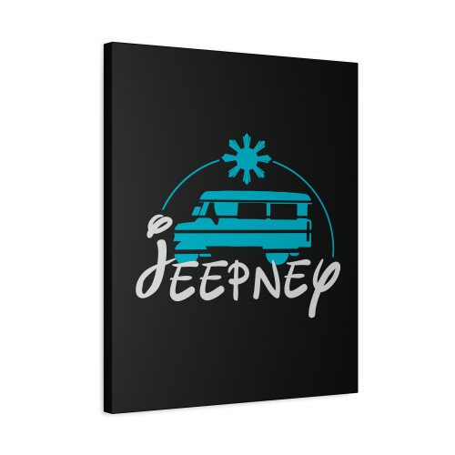 Jeepney Canvas Print Poster