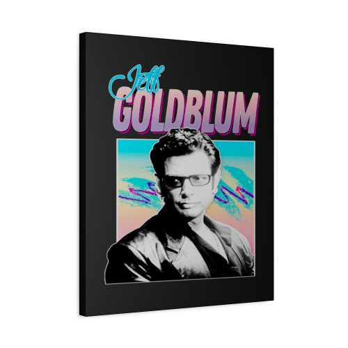 Jeff Goldblum Retro 80S Styled Aesthetic Canvas Print Poster Jeff Goldblum Retro 80S Styled Aesthetic Canvas Print Poster
