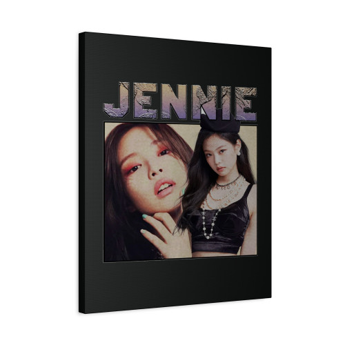 Jennie Blackpink Raptee Canvas Print Poster