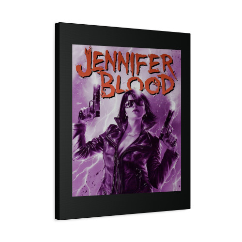 Jennifer Blood Canvas Print Poster
