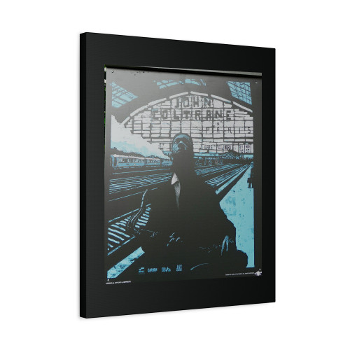John Coltrane Concert Canvas Print Poster