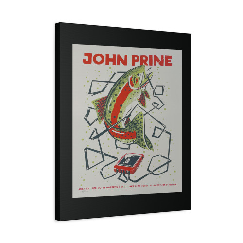 John Prine Concert July 30Th 2019 Canvas Print Poster John Prine Concert July 30Th 2019 Canvas Print Poster