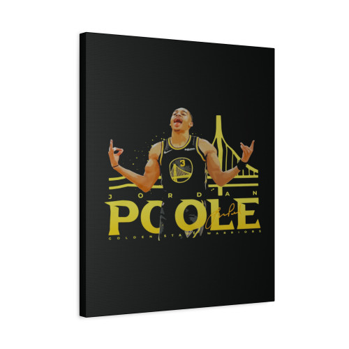 Jordan Poole Canvas Print Poster