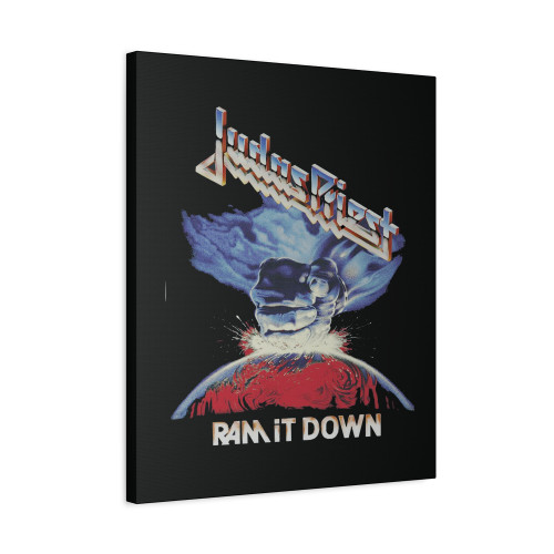 Jumbo Logo Album Judas Priest Canvas Print Poster
