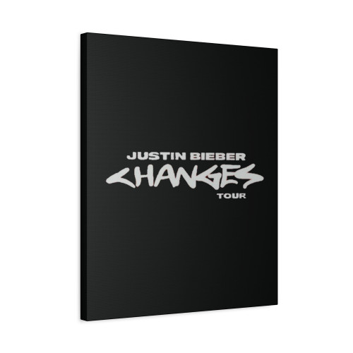 Justin Bieber Changes Tour Inspired Canvas Print Poster
