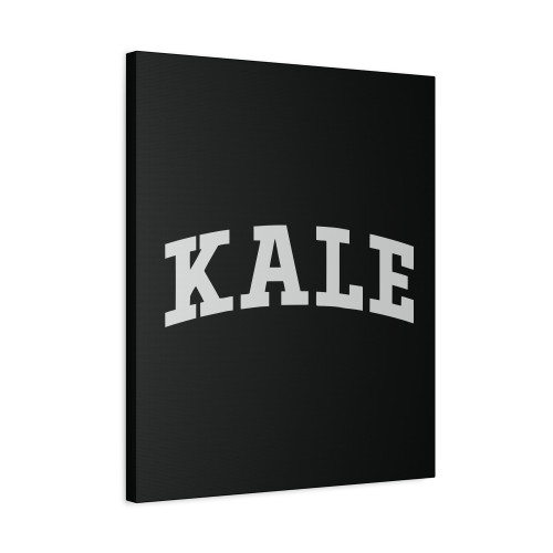 Kale University Canvas Print Poster