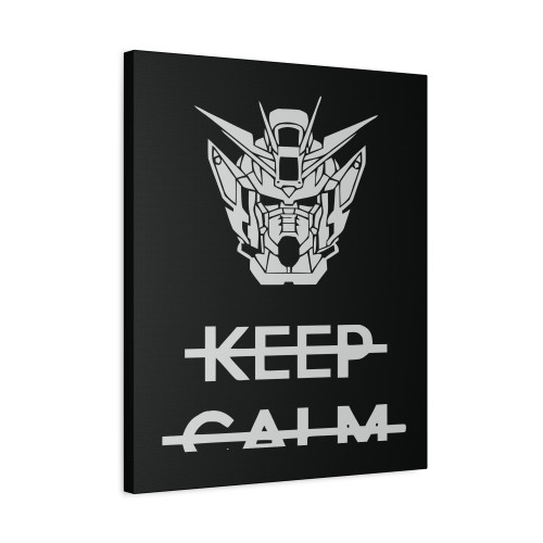 Keep Calm And It S A Gundam Canvas Print Poster
