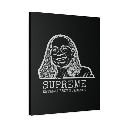 Ketanji Brown Jackson History In The Making Scotus 2022 Canvas Print Poster