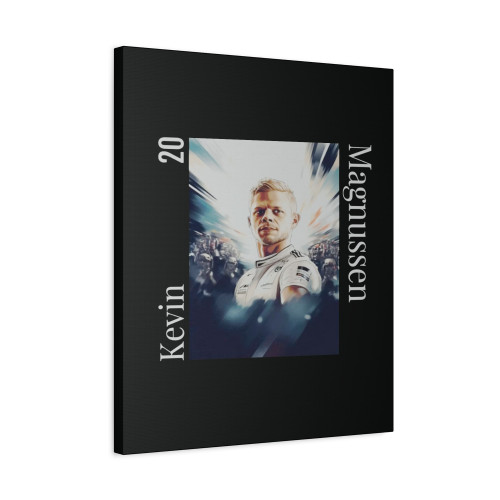 Kevin Magnussen F1 2023 Grand Prix Formula One Racing Canvas Print Poster