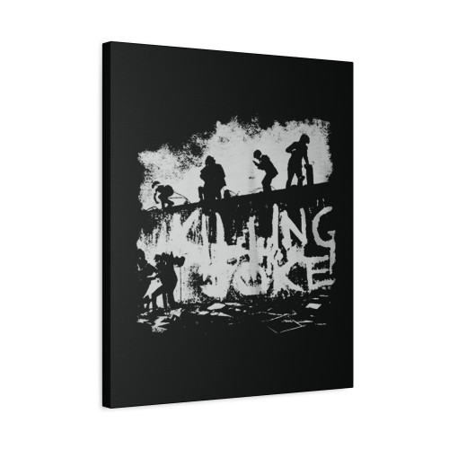 Killing Joke 1St Album Post Punk Goth Jaz Geordie Canvas Print Poster