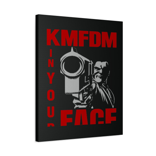 Kmfdm Concert In Your Face Tour Rock Band Canvas Print Poster Kmfdm Concert In Your Face Tour Rock Band Canvas Print Poster