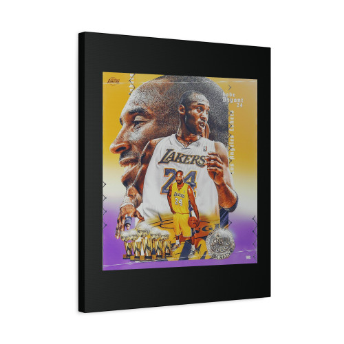 Kobe Bryant Mamba 2 Canvas Print Poster
