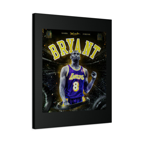 Kobe Bryant Mamba Basketball Sports Canvas Print Poster