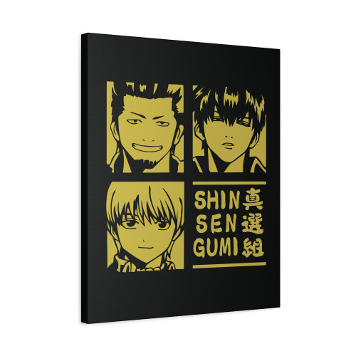 Kondo X Sougo X Toshiro L Shinsengumi Canvas Print Poster
