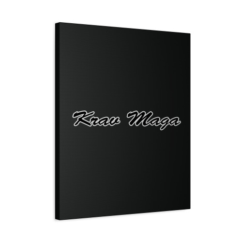 Krav Maga Canvas Print Poster