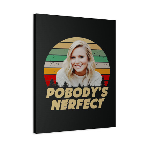 Kristen Bell Pobodys Nerfect Sunset Vintage Canvas Print Poster