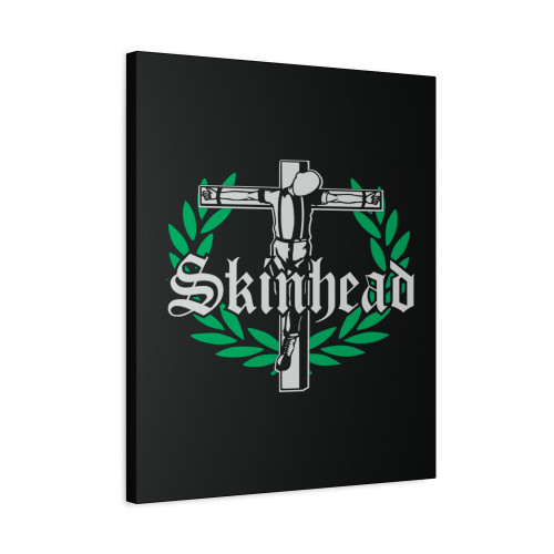 Laurel Skinhead Punk Rock Canvas Print Poster