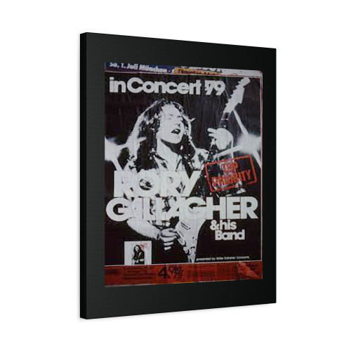 Rory Gallagher From Rory Gallagher's Concert Canvas Print Poster