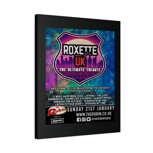Roxette Uk Canvas Print Poster