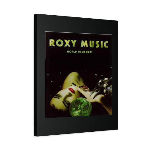 Roxy Music World Tour 2001 Uk Concert Canvas Print Poster