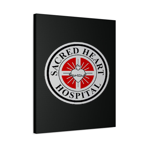 Sacred Heart Hospital Art Love Logo Canvas Print Poster