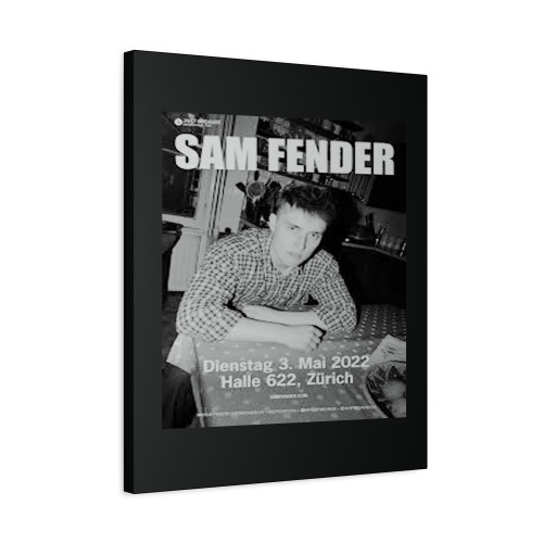 Sam Fender Concert Canvas Print Poster