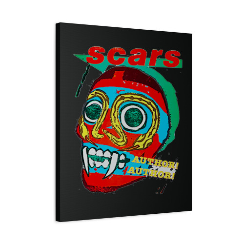 Scars Author Canvas Print Poster