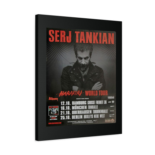Serj Tankian Figure It Out Tour 2012 Canvas Print Poster