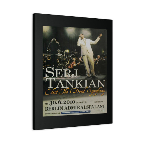 Serj Tankian Imperfect Harmonies Berlin 2010 Canvas Print Poster