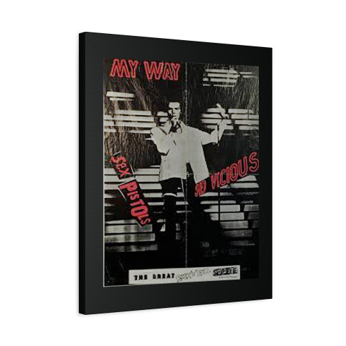 Sex Pistols Tour 1976 Canvas Print Poster Sex Pistols Tour 1976 Canvas Print Poster