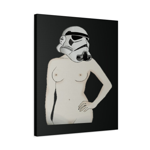 Sexy Stormtrooper Canvas Print Poster Sexy Stormtrooper Canvas Print Poster