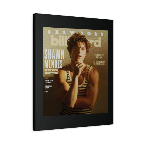 Shawn Mendes On Spirituality And The Biggest Tour Canvas Print Poster